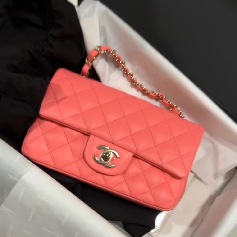 NWT Classic Chanel Mini - PINK